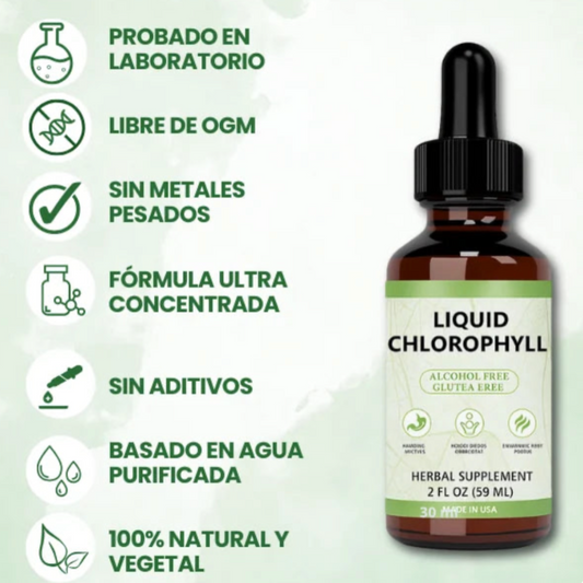 Clorofila Líquida — Detox natural